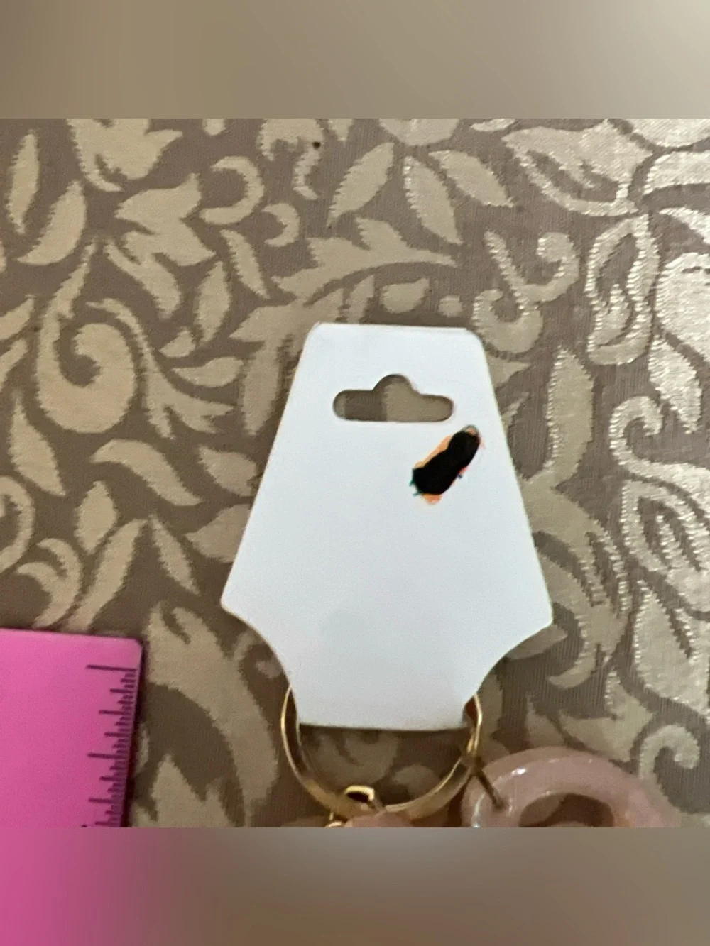Letter K Keychain With Fuzzy Pom Pom Keys Purse Charm